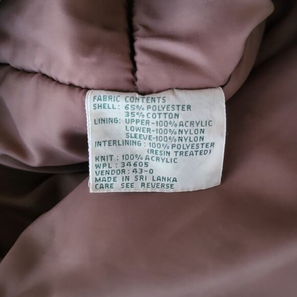 Vintage St. John's Bay Chore Coat Mens XLT XL Tall Brown Insulated Jacket Winter - Picture 6 of 8